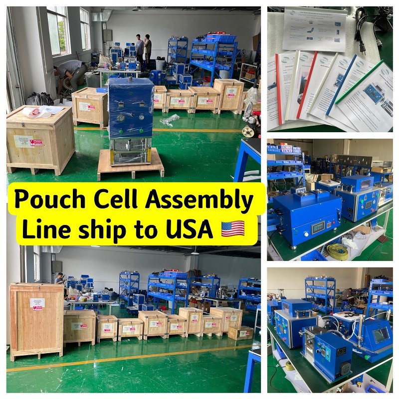 Pouch Cell Assembly Line Pouch Cell Assembly Line