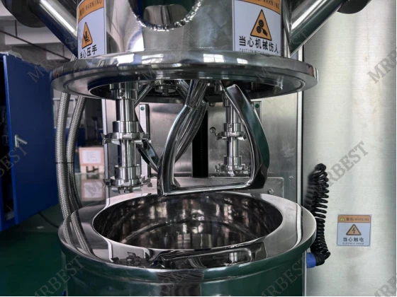 battery slurry vacuum mixer