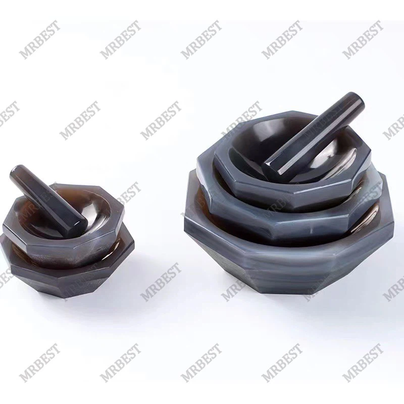 agate mortar & pestle