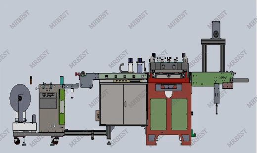 Semi-Auto Electrode Die Cutting Machine